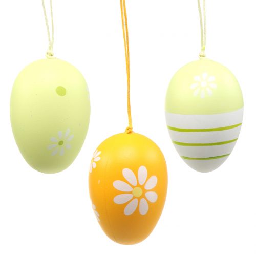 Floristik24 Easter egg to hang sorted 6cm 12pcs