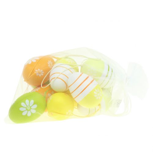 Floristik24 Easter egg to hang sorted 6cm 12pcs