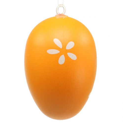 Product Easter eggs for hanging colorful 6cm 12 pcs