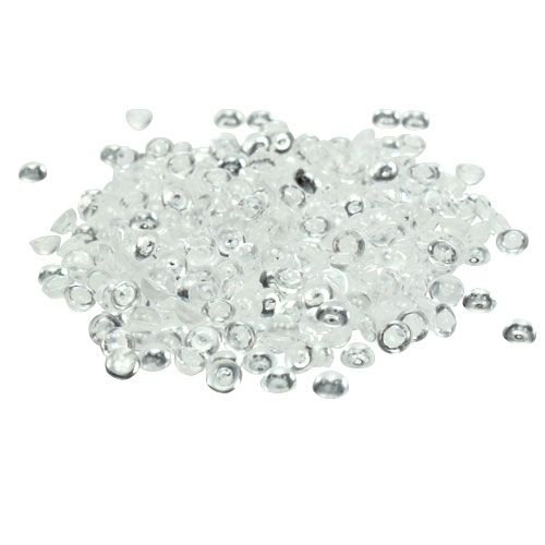Floristik24 Decorative dewdrop transparent 4mm 130g