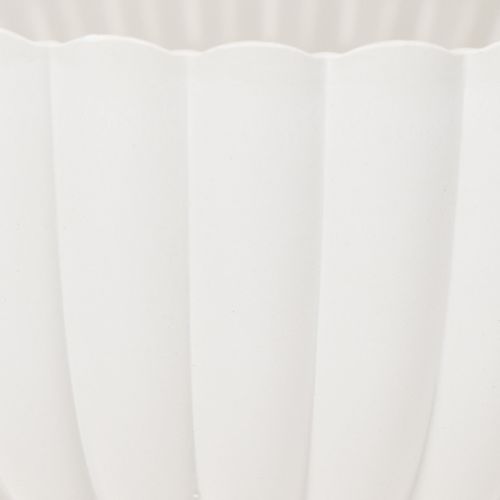 Decorative bowl, ribbed, large size 25cm | Floristik24.ie