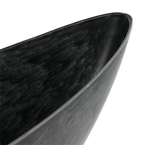 Floristik24 Plastic boat anthracite 55.5cm x 14.5cm H17.5cm, 1pc