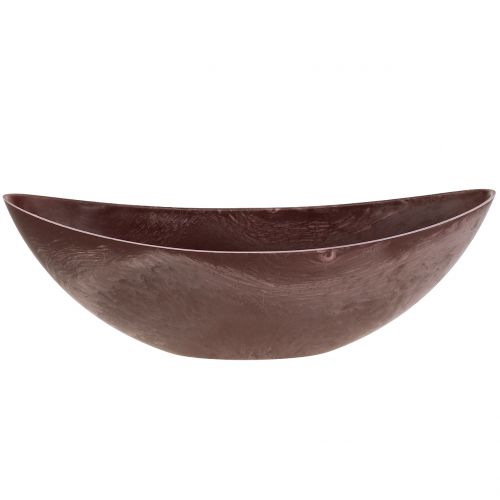 Floristik24 Plant bowl Bordeaux 39cm x 12cm H13cm 1pc