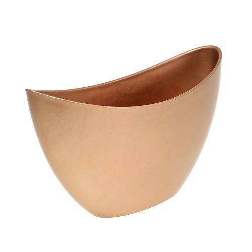 Floristik24 Decorative bowl copper 20cm x 9cm H12cm 1 pc