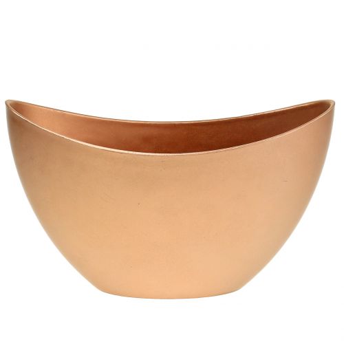 Floristik24 Decorative bowl copper 20cm x 9cm H12cm 1 pc