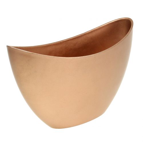 Floristik24 Decorative bowl copper 24cm x 10cm H14.5cm 1pc