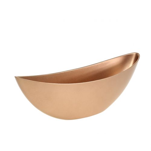 Floristik24 Decorative bowl copper 39cm x 12cm H13cm 1 piece