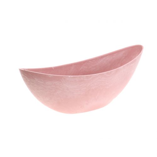 Floristik24 Decorative bowl, plant bowl, pink 34cm x 11cm H11cm