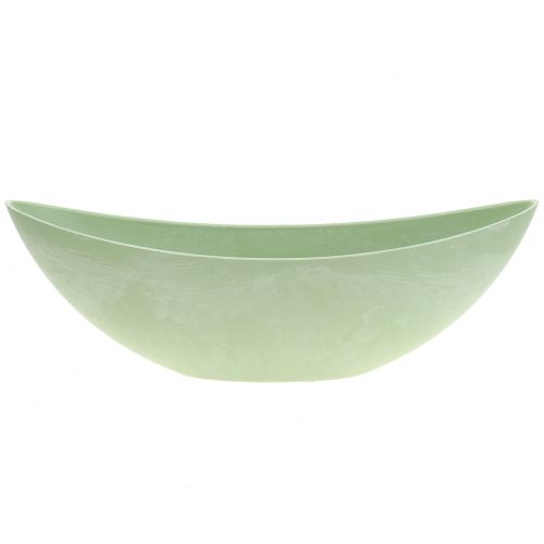 Floristik24 Decorative bowl, plant bowl, pastel green 34cm x 11cm H11cm