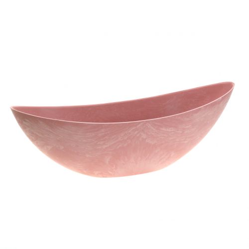 Floristik24 Decorative bowl plant bowl pink 39cm x 12cm H13cm