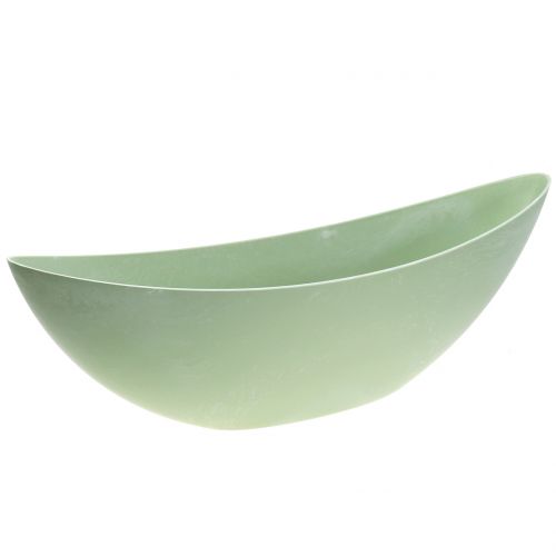 Decorative bowl, plant bowl, pastel green 55cm x 14.5cm H17cm