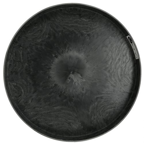 Product Plastic plate decorative plate grey white Ø22cm/27cm set of 2