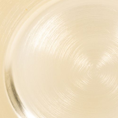 Small round glossy decorative plates, 17cm, 6 pieces | Floristik24.ie