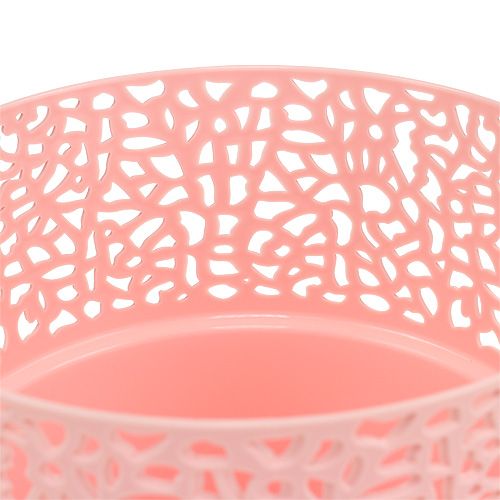 Floristik24 Plastic pot pink Ø11.5cm H12.5cm 1 piece