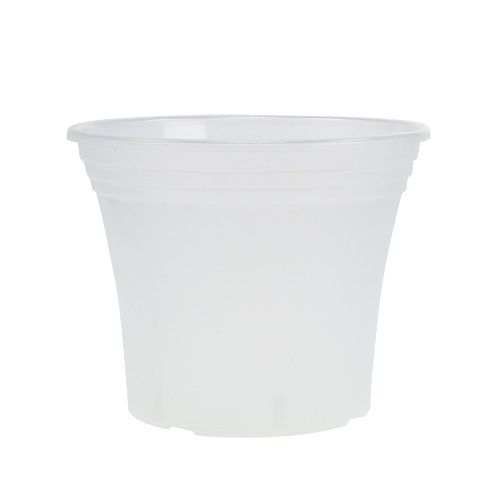 Floristik24 Plastic pot “Irys” transparent Ø17cm, 1pc