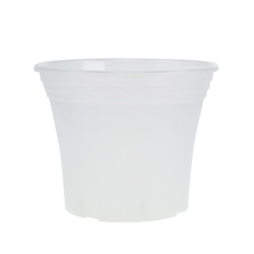 Product Plastic pot “Irys” Transparent Ø17cm 1 pc