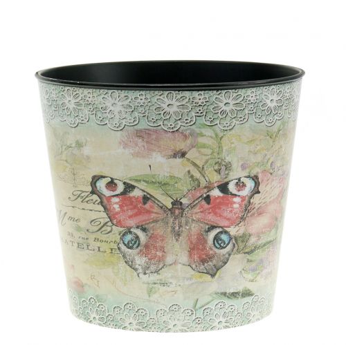 Floristik24 Vintage butterfly plant pot Ø13cm