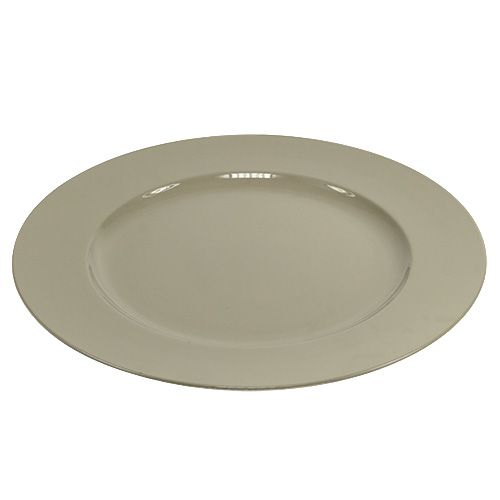 Product Placemat Ø33cm platinum grey