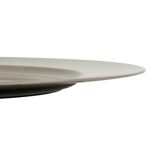 Product Placemat Ø33cm platinum grey