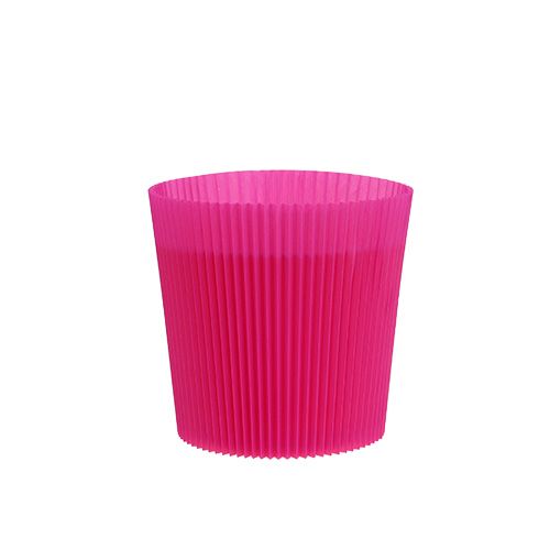 Floristik24 Pleated cuffs Cerise 8.5cm 100 pieces