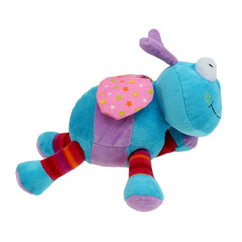 Floristik24 Plush butterfly 22.5cm blue