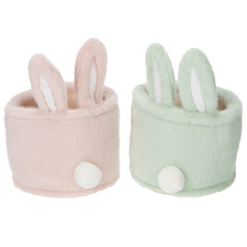 Floristik24 Easter decoration bunny storage baskets for children's rooms and living rooms, 18cm, 2 pieces