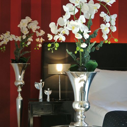 Floristik24 Cup vase silver Ø25cm H98cm