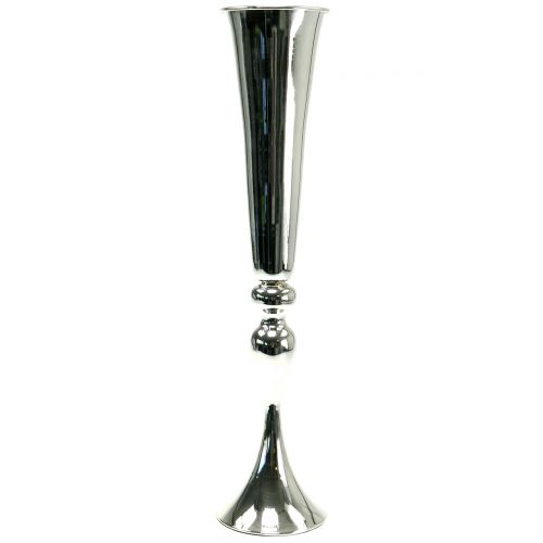 Floristik24 Cup vase silver Ø11.5cm H56cm