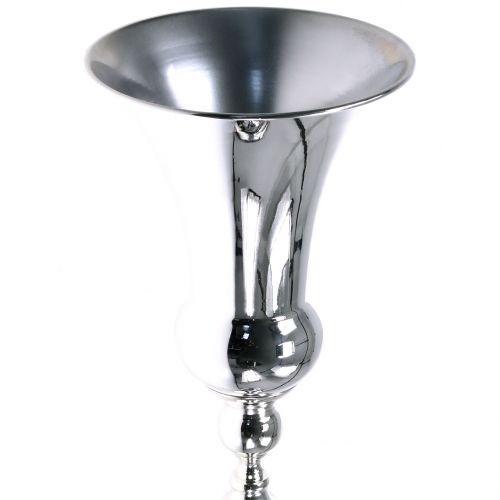 Floristik24 Cup vase silver Ø25cm H98cm