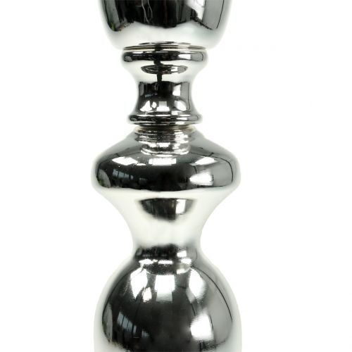 Floristik24 Cup vase silver Ø15cm H75cm