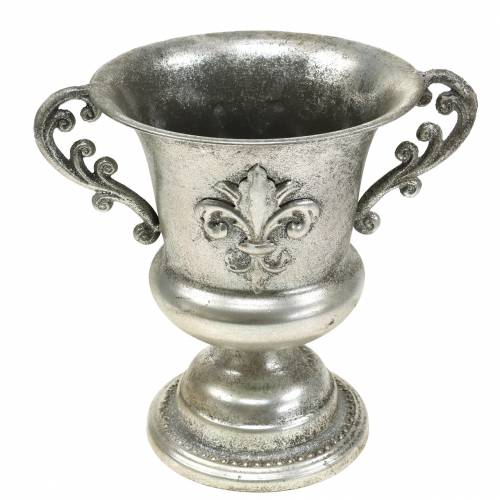 Floristik24 Cup bowl silver antique Ø20cm H24cm