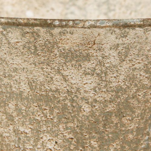 Product Cup vase metal antique decorative vase rustic Ø16.5 H24cm