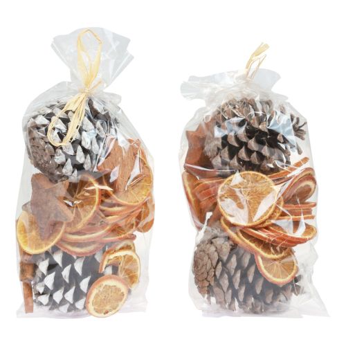 Floristik24 Potpourri Christmas orange slices cones cinnamon wood 150g