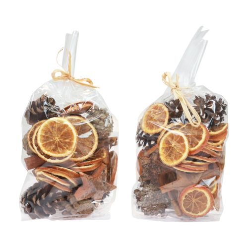 Floristik24 Potpourri Christmas cones orange slices cinnamon wood 150g