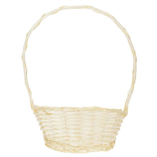 Gift basket 27cm x 18cm H43cm light | Floristik24.ie