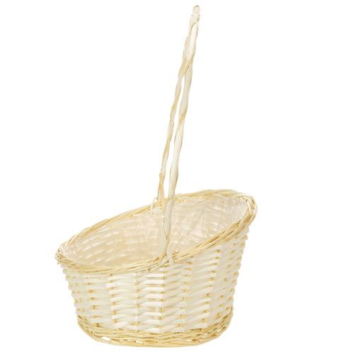 Gift basket, wicker basket, 44cm x 36cm | Floristik24.ie