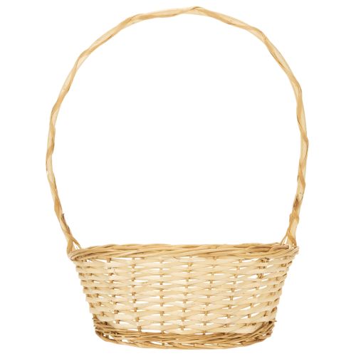 Gift basket approx. 30cm x 23cm, light-colored | Floristik24.ie