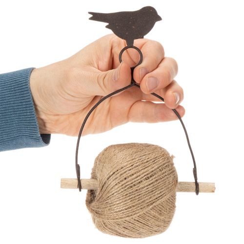 Practical decorative ribbon holder, bird, shabby chic | Floristik24.ie