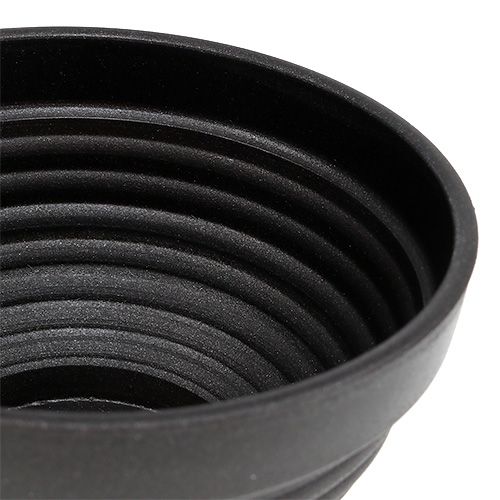 Product R-bowl plastic anthracite Ø13cm, 10 pcs