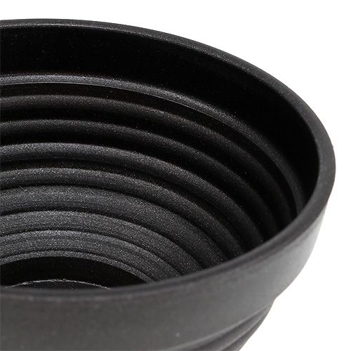 Product R-bowl plastic anthracite Ø13cm, 10 pieces