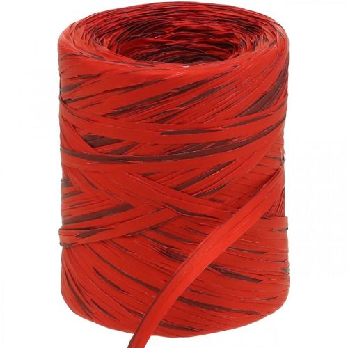 Raffia Ribbon Red Bordeaux Gift Ribbon Bast Ribbon Decorative Ribbon 200m