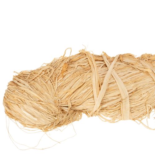 Natural raffia bundles for floristry and gift wrapping, 1kg | Floristik24.ie
