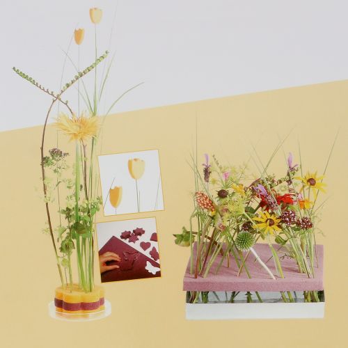 Floristik24 Floral foam designer board green 34.5cm × 34.5cm 3pcs