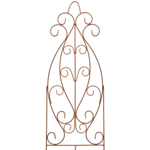 Floristik24 Metal garden trellis, decorative plant support for climbing plants, 93cm