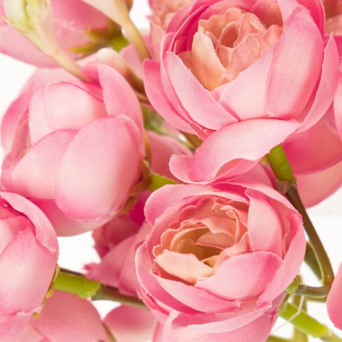 Product Artificial Ranunculus Bouquet, Stylish Table Decoration, 32cm, 5 Pieces