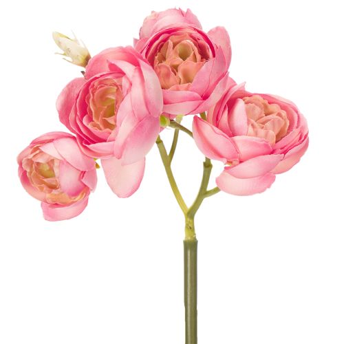 Product Artificial Ranunculus Bouquet, Stylish Table Decoration, 32cm, 5 Pieces