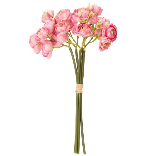 Product Artificial Ranunculus Bouquet, Stylish Table Decoration, 32cm, 5 Pieces