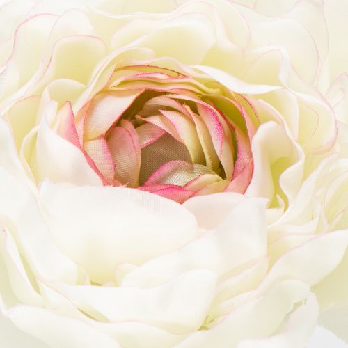 Product Artificial ranunculus with delicate blossoms for stylish and easy-care decoration, 51cm, 3 pieces.