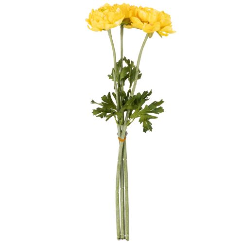 Product Artificial ranunculus as a single flower for elegant and low-maintenance decoration, 51cm, 3 pieces