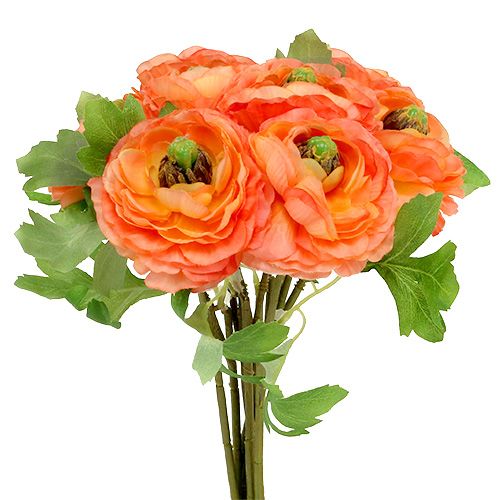 Ranunculus orange 27cm 8pcs